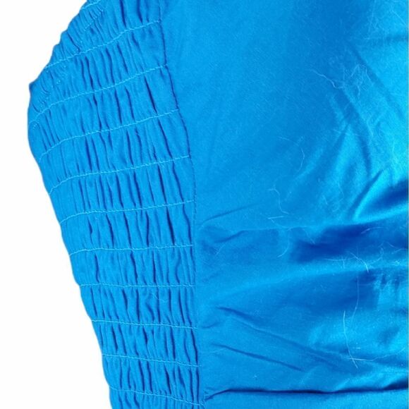 NWT Free People Bali Babe Blue Dress - Picture 7 of 9